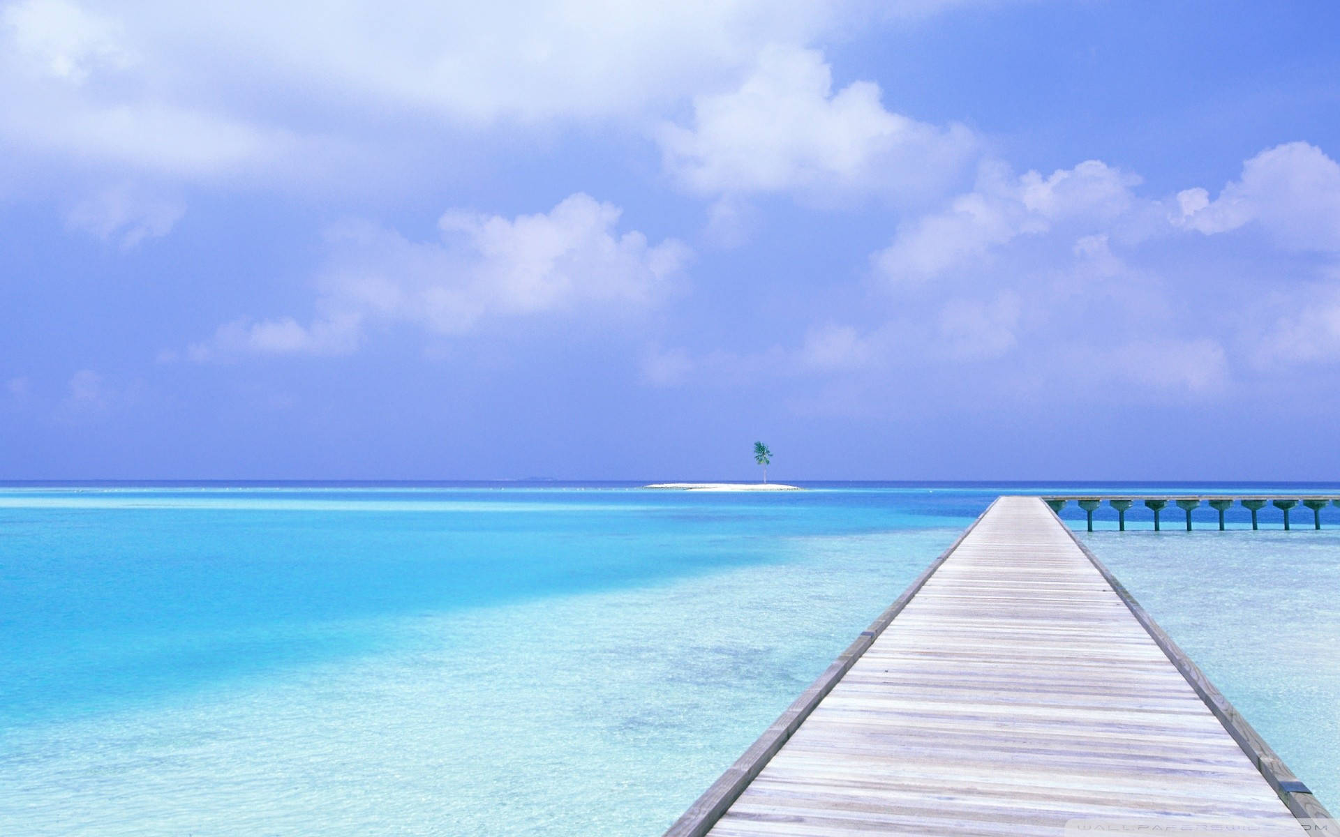 Download Maldives Beach Ocean Desktop Wallpaper