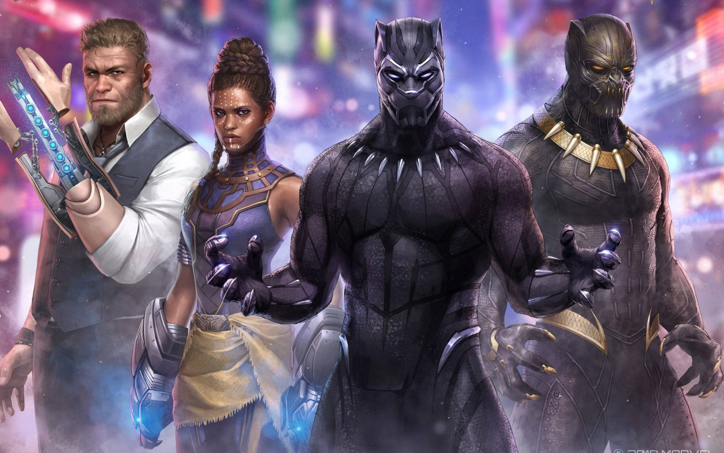 Download Shuri Black Panther Fan Art Wallpaper