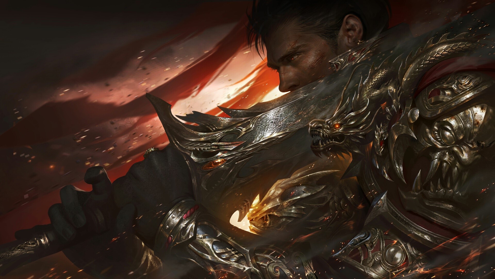 warrior, fantasy men, fantasy art, armored, artwork Gallery HD Wallpaper