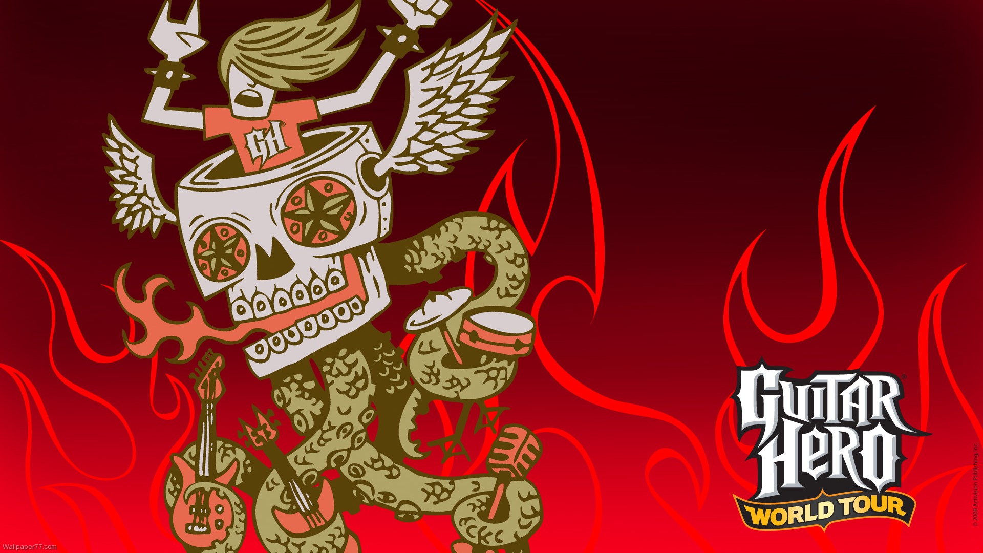 Guitar Hero HD Wallpaper