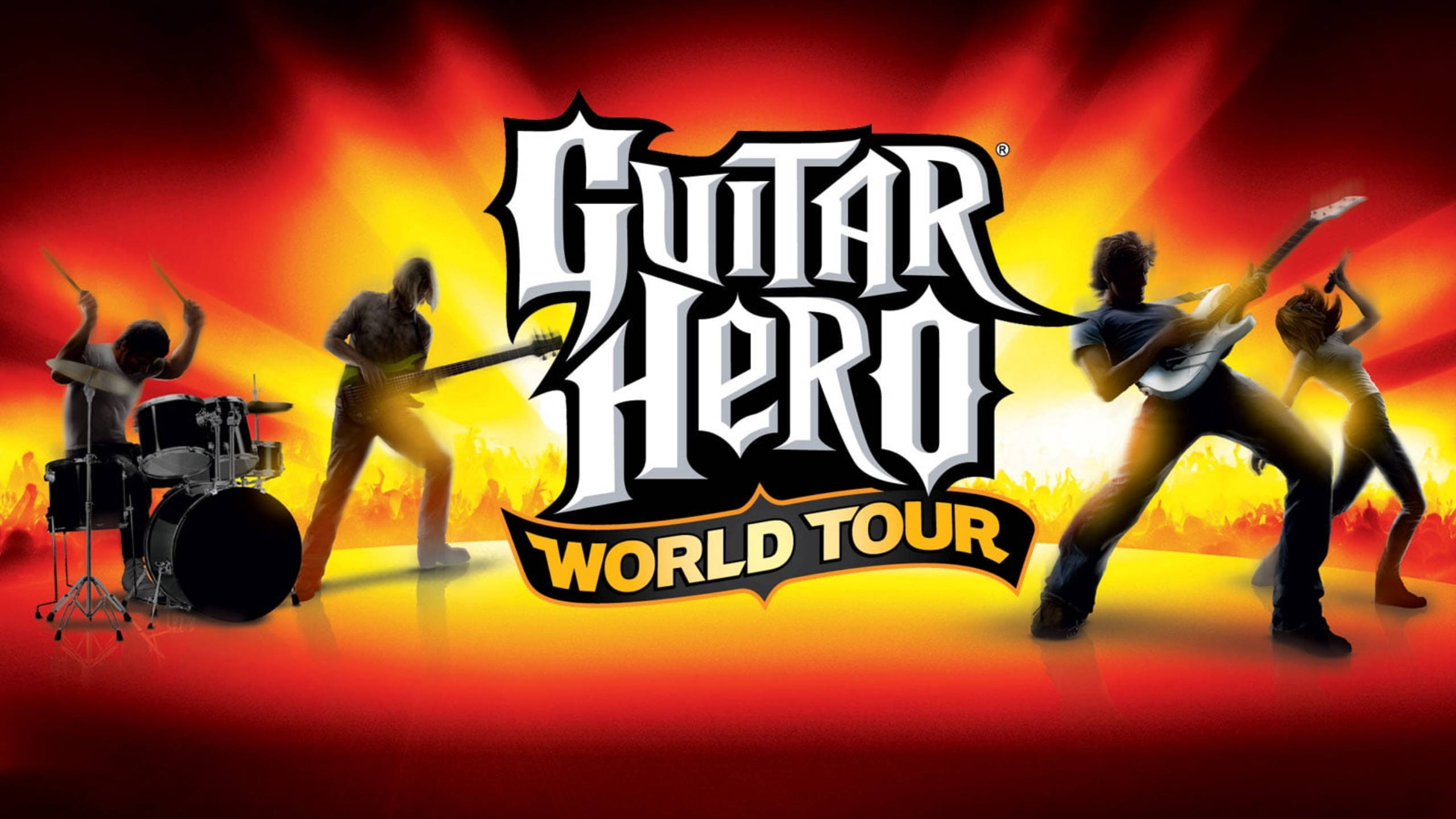 Download Guitar Hero World Tour Poster Wallpaper
