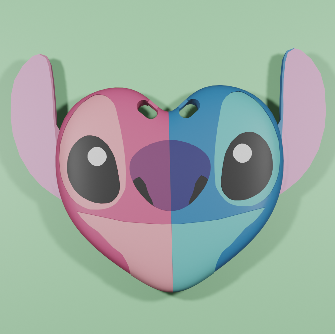 Stitch And Angel PNG File  Valentines Day  Instant Download