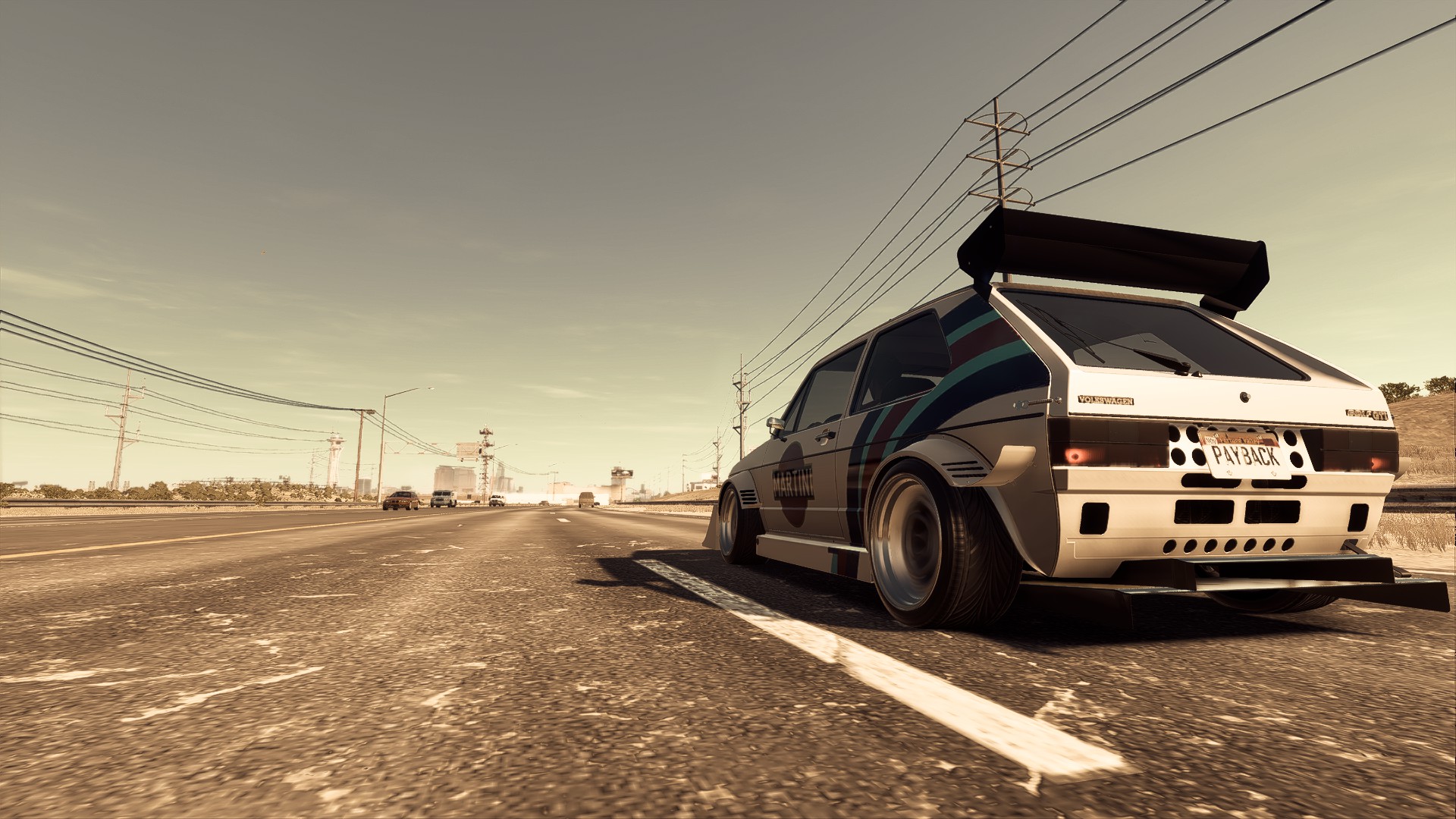 Wallpaper, MK1, Volkswagen Golf Mk1, Golf GTI, Need for Speed, Need for Speed Payback 1920x1080
