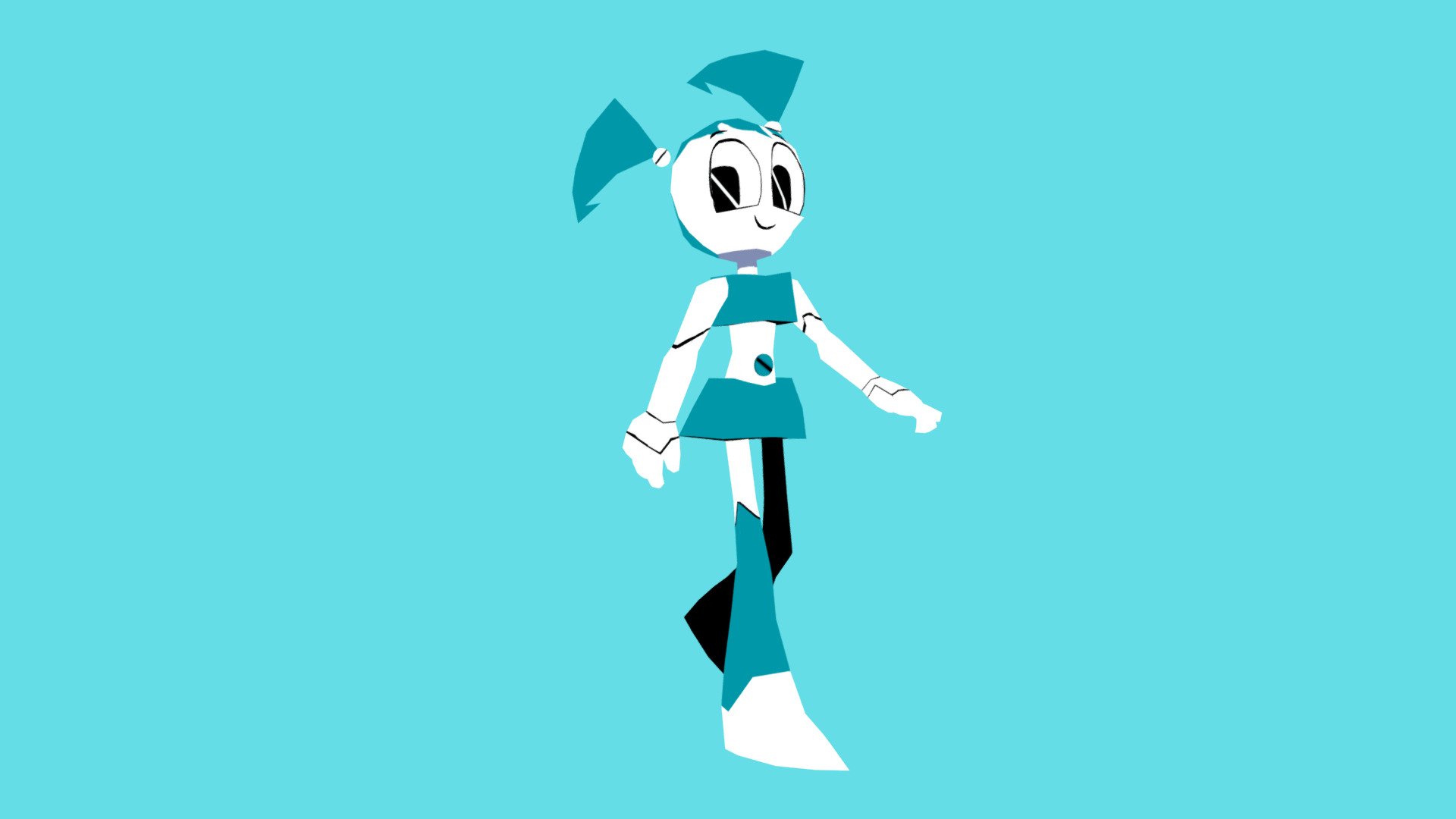 Jenny Wakeman Minimalist Wallpaper : r/MyLifeAsATeenageRobot