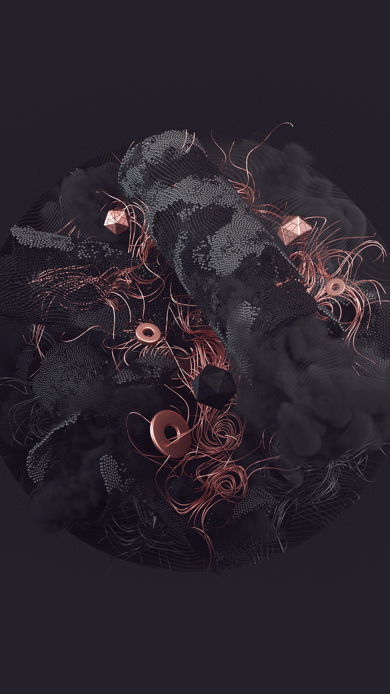 Digital Dark Art Illustration Abstract Wallpaper
