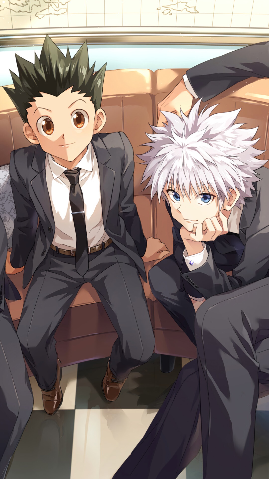 Kurapika, Gon Freecss, Killua Zoldyck, Leorio Paradinight, Hunter X Hunter, Anime Gallery HD Wallpaper