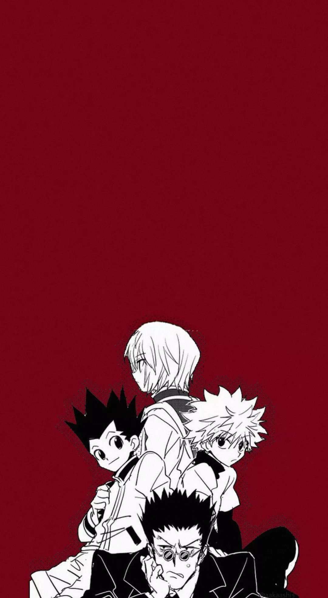 lockscreens #hisoka #gon #killua