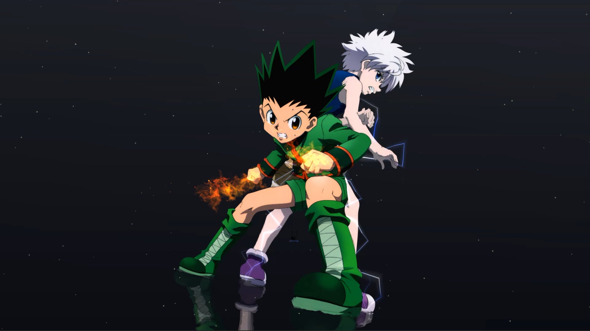 Kilua vs Gon Live Wallpaper ( Not very happy with this one ) - [ Links in comments ]