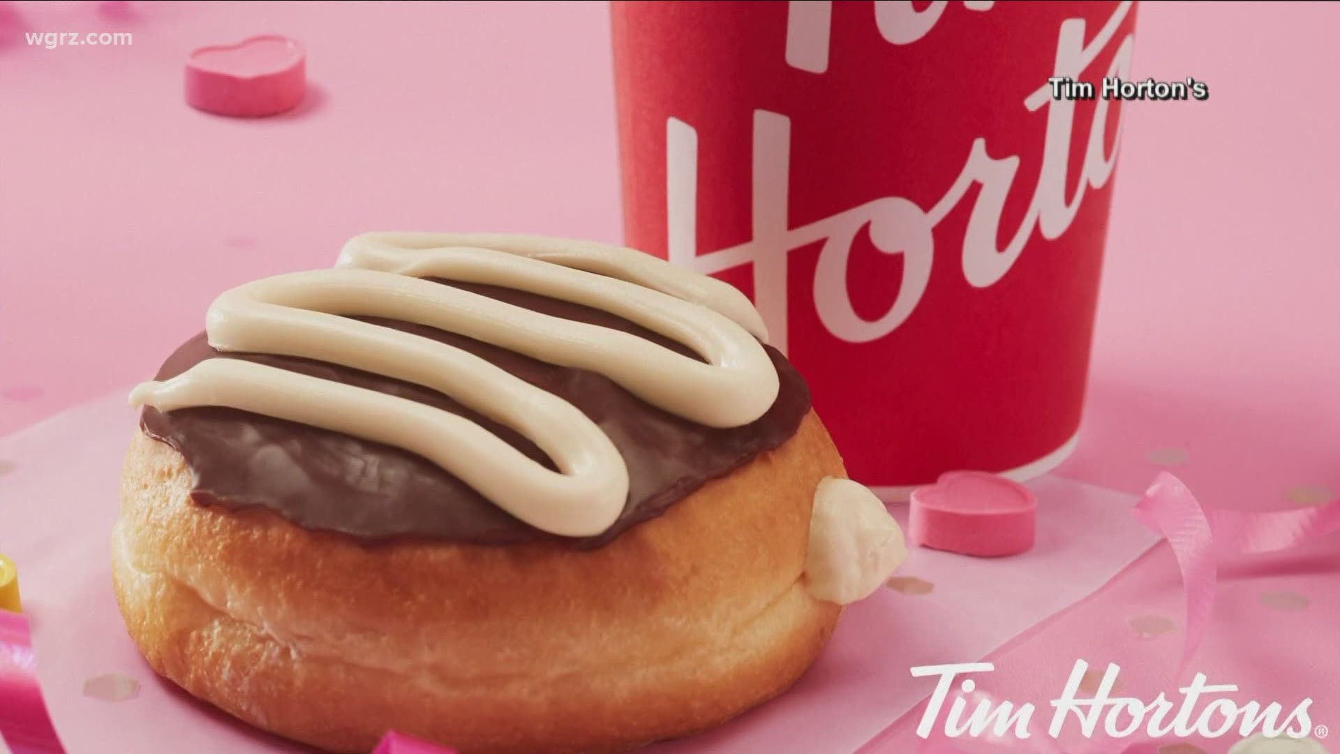 Tim Hortons giving away free Valentine's Day donuts