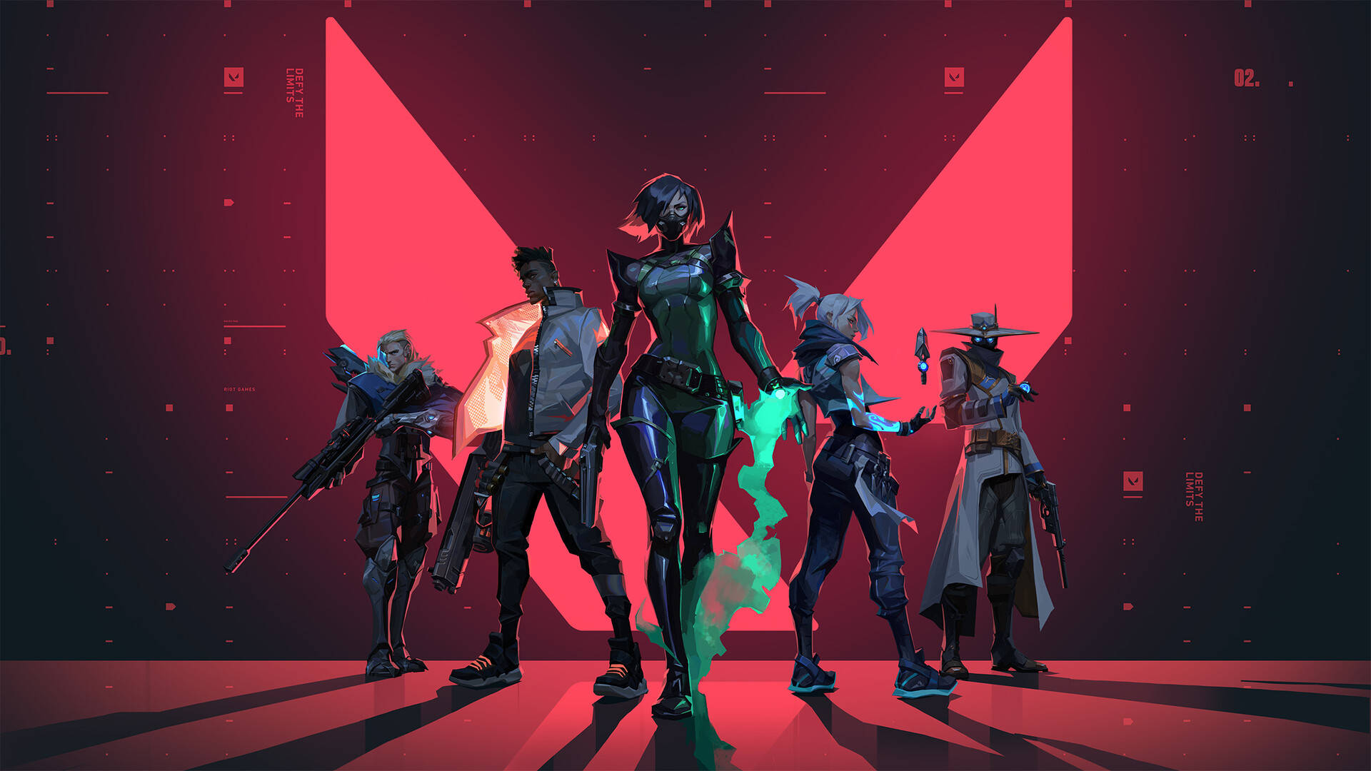 ExCharny on X: Eighth Valorant wallpaper, the party girl, Raze
