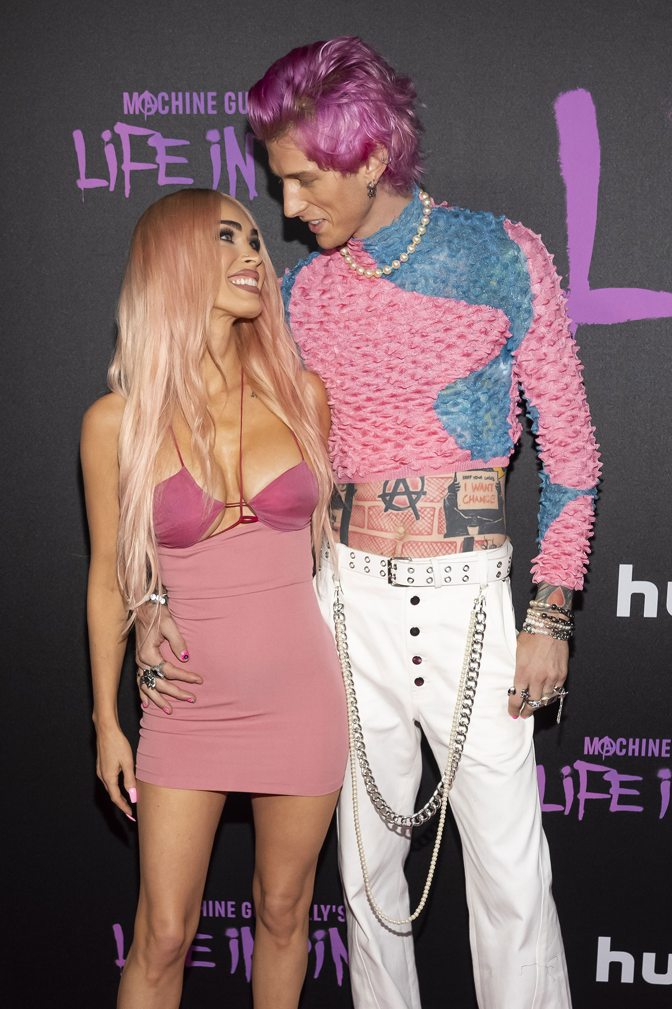 Megan Fox, Machine Gun Kelly Unveil Spooky Nail Polish Collab