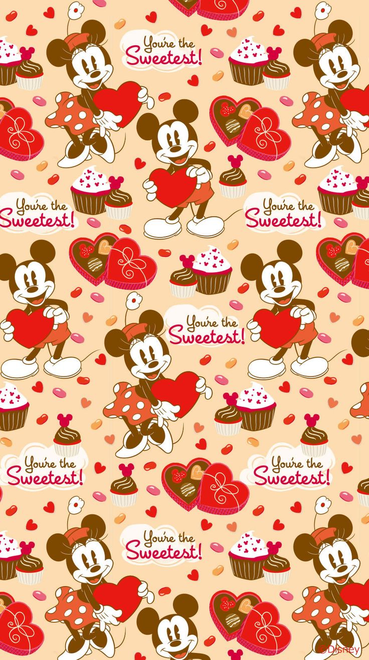 公開. Mickey mouse wallpaper, Valentines wallpaper, Disney phone wallpaper