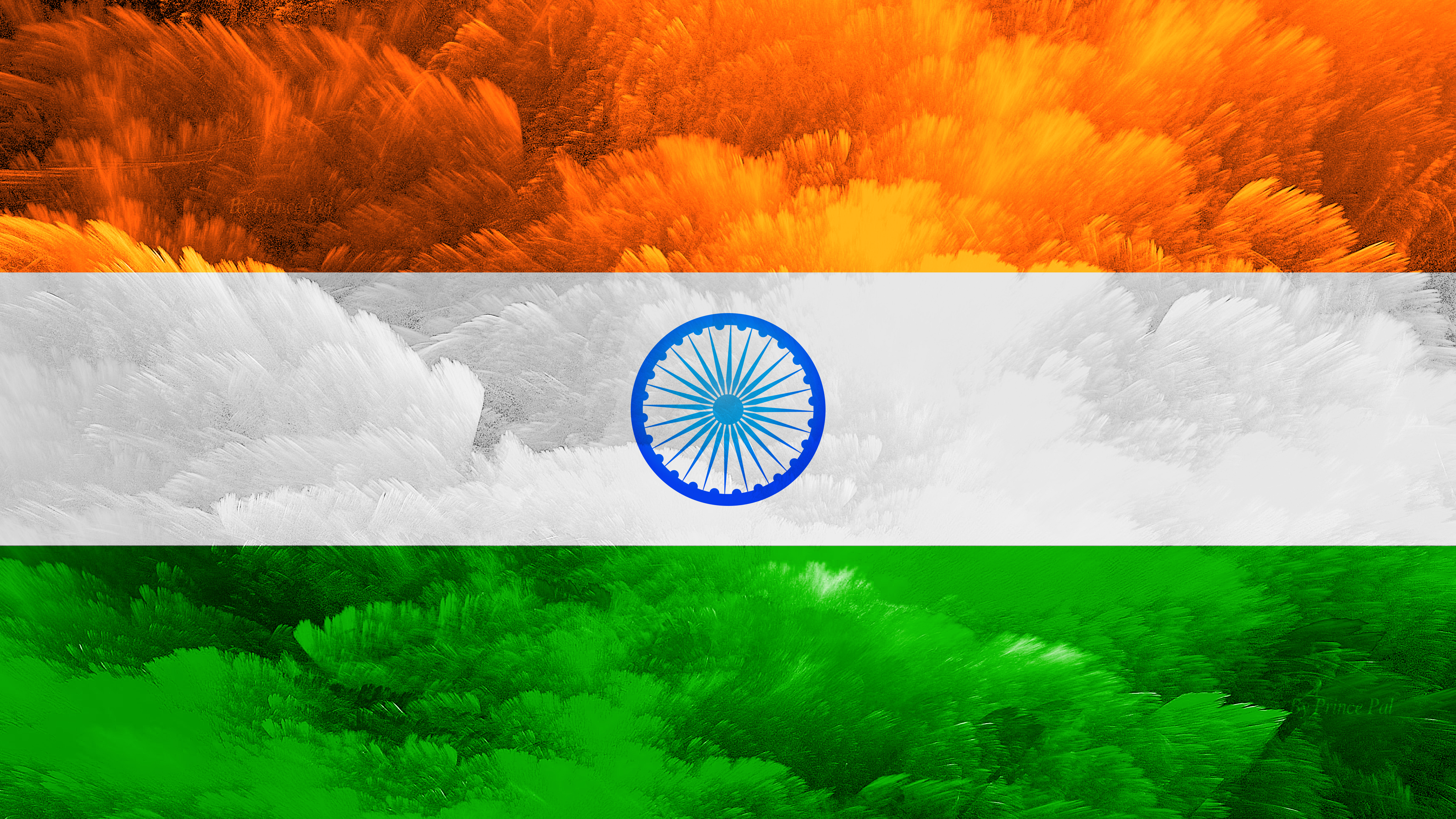 Indian Flag Wallpaper 4K, Tricolour Flag, World