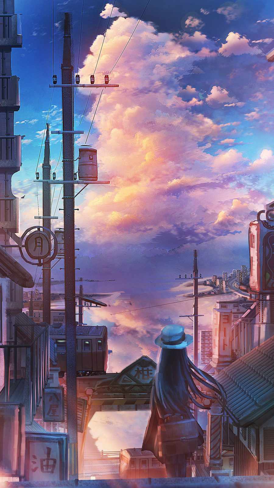 Traveller Girl Anime IPhone Wallpaper Wallpaper, iPhone Wallpaper