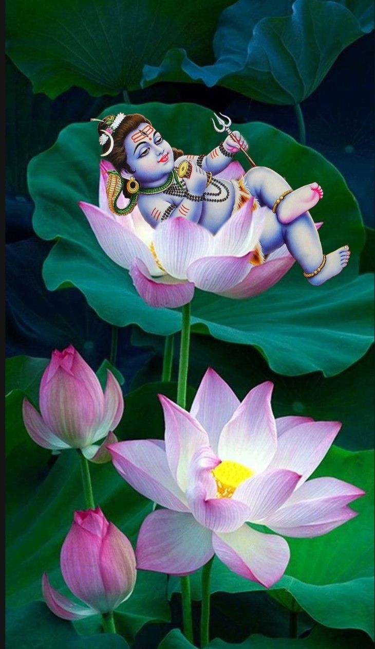 Lord Shiva Bal swaroop in creative art painting. Lord shiva painting, Lord shiva, Shiva