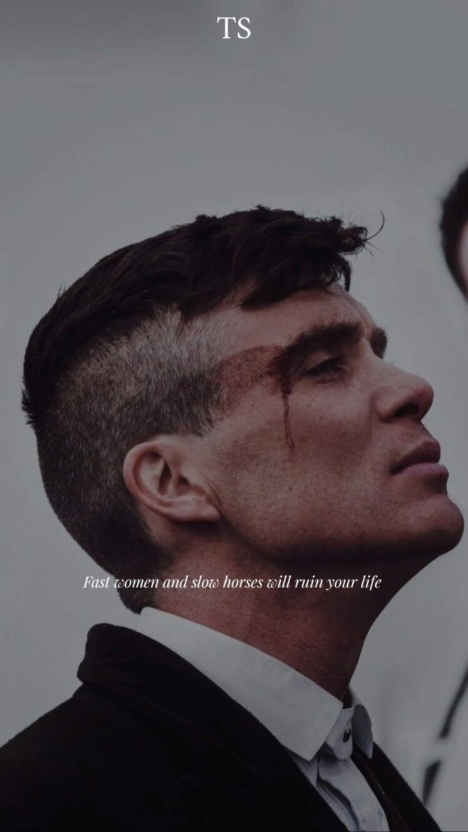 Thomas Shelby Sad Wallpaper