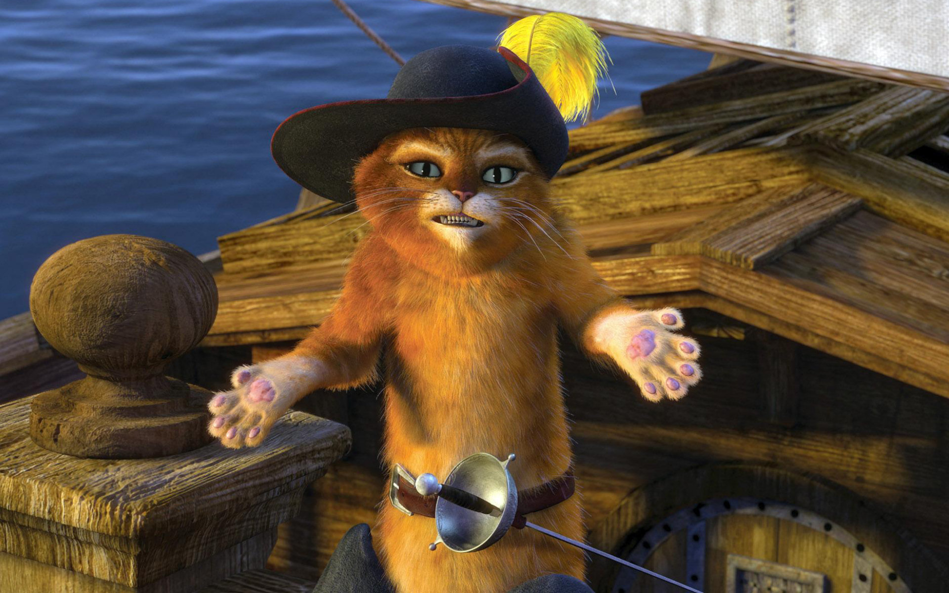 Puss In Boots HD Wallpaper and Background