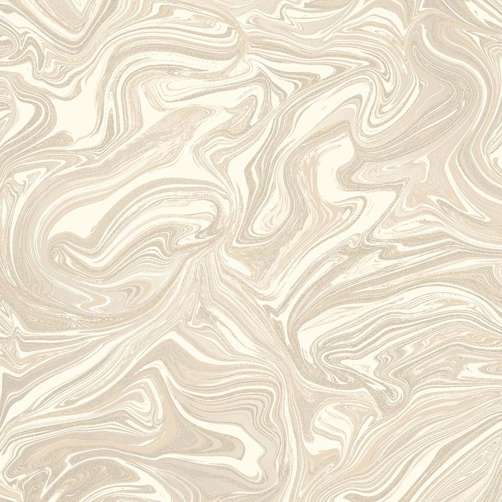Prosecco Sparkle Marble Wallpaper Cream from I Love Wallpaper UK
