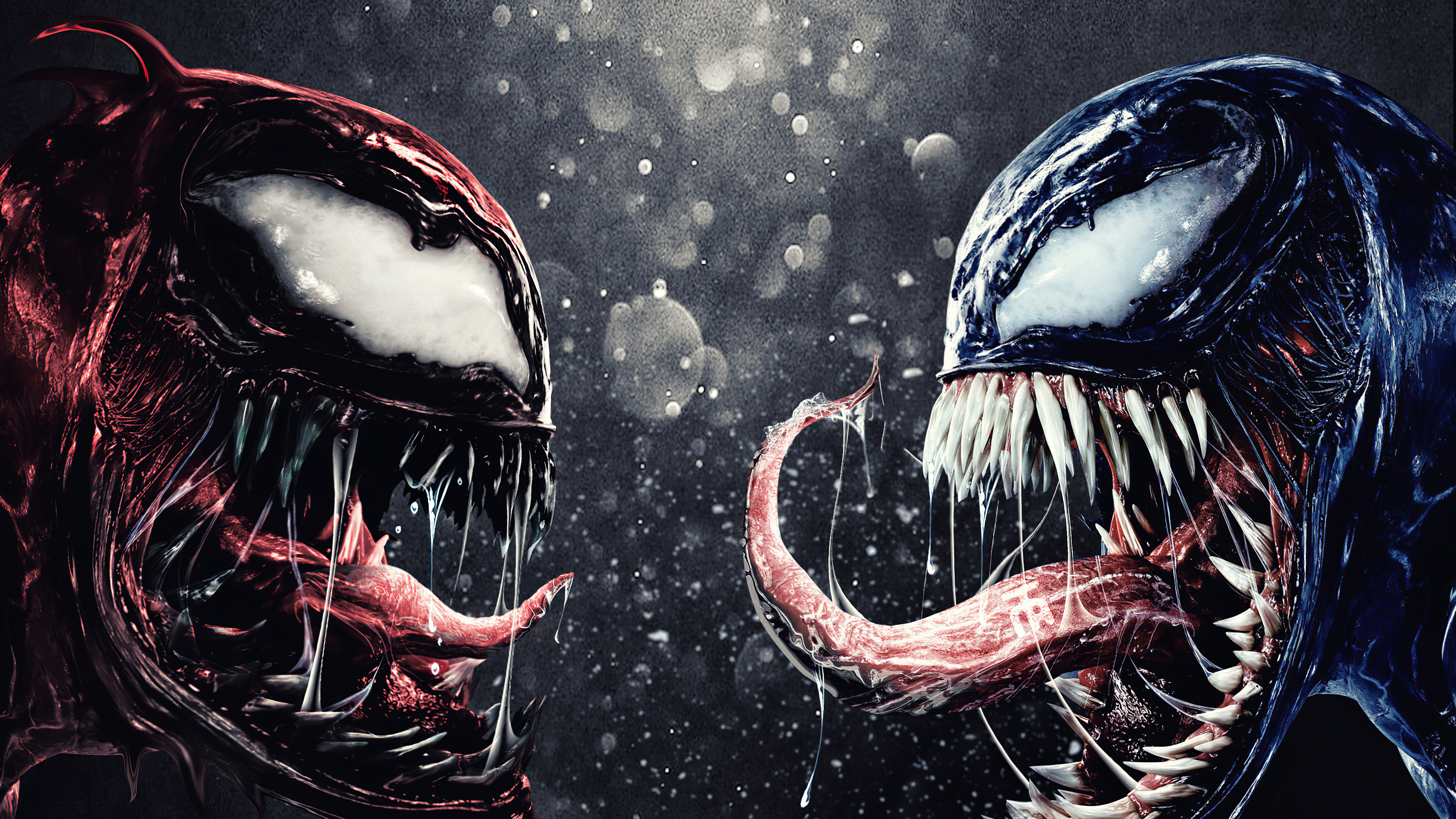 Venom And Carnage Wallpaper and Background 4K, HD, Dual Screen