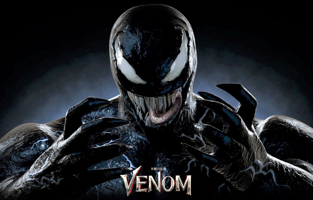 Wallpaper language, background, anger, Venom, Venom image for desktop, section фильмы