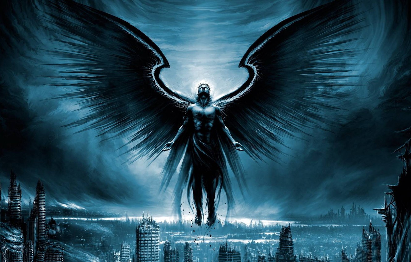 Wallpaper game, Angel, Lucifer image for desktop, section игры