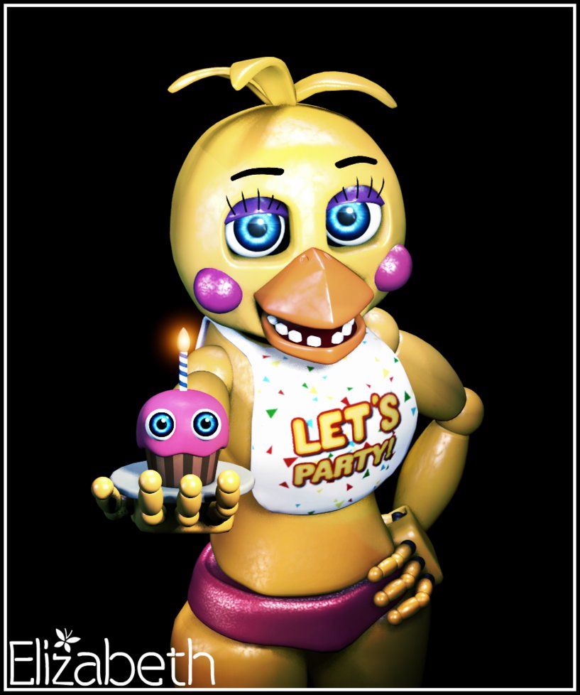 Toy Chica by Elizabeth3. Fnaf, Freddy 2, Fnaf wallpaper