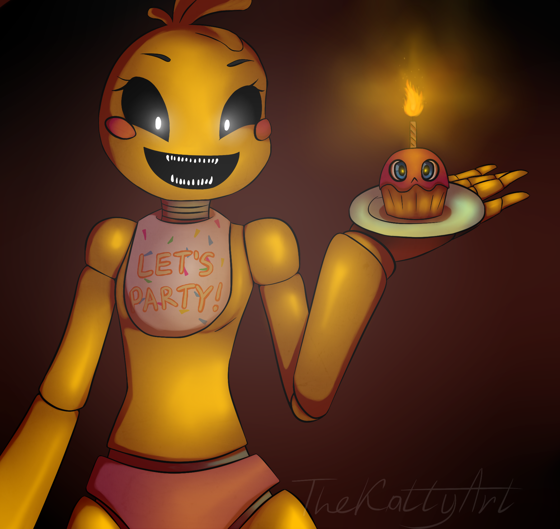 FNAF Toy Chica Wallpapers - Wallpaper Cave