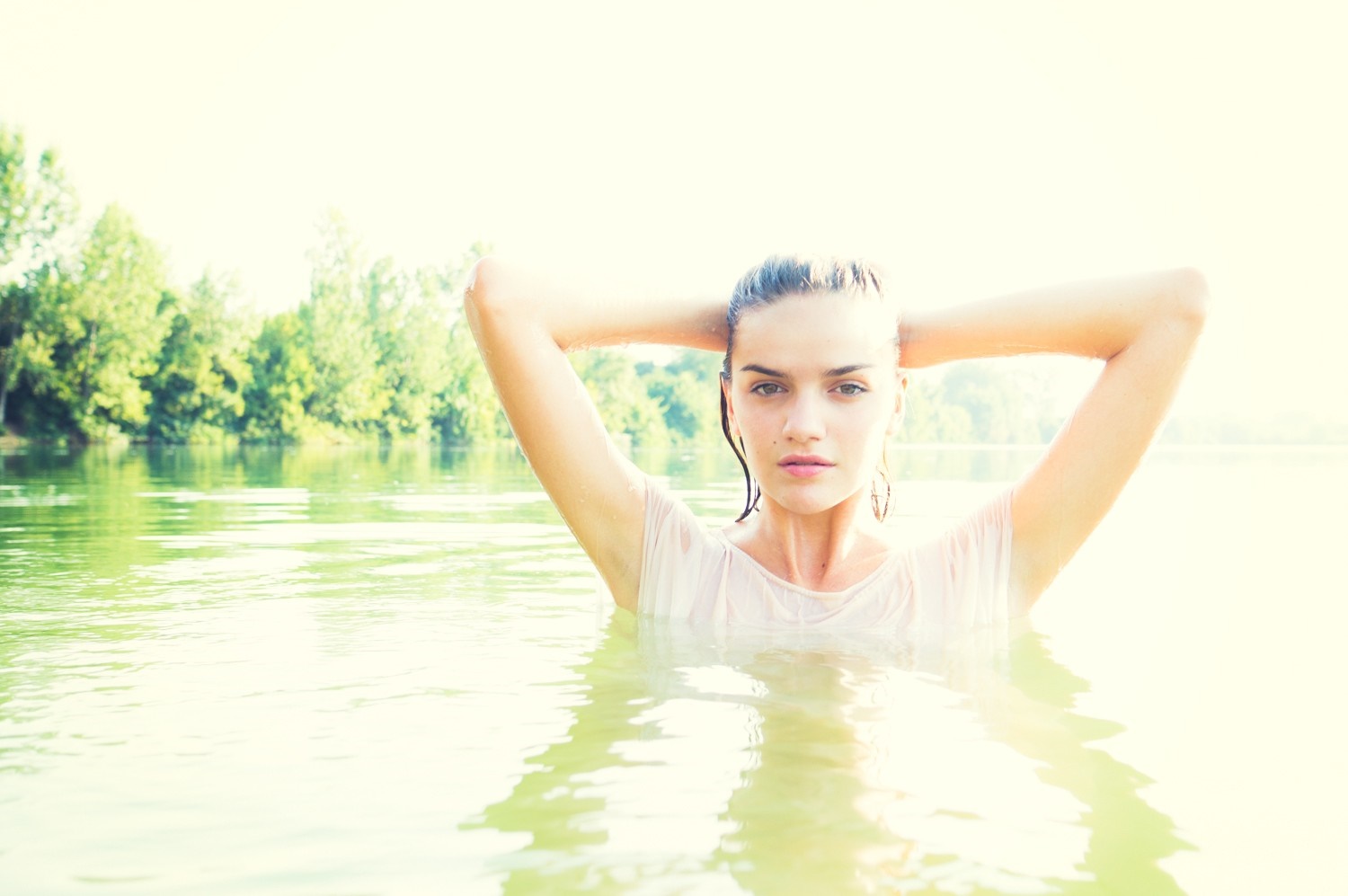 Wet Clothes Girl