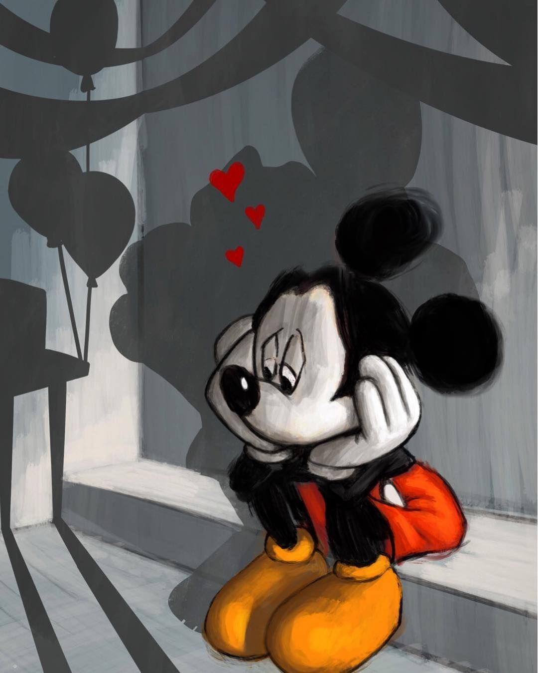 Mickey Mouse Sad Wallpaper