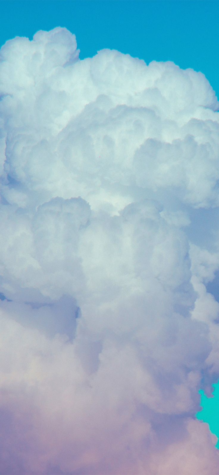 Cloud Neon Sky Art Via For IPhone X. Wallpaper Iphone Neon, Sky Art, Neon