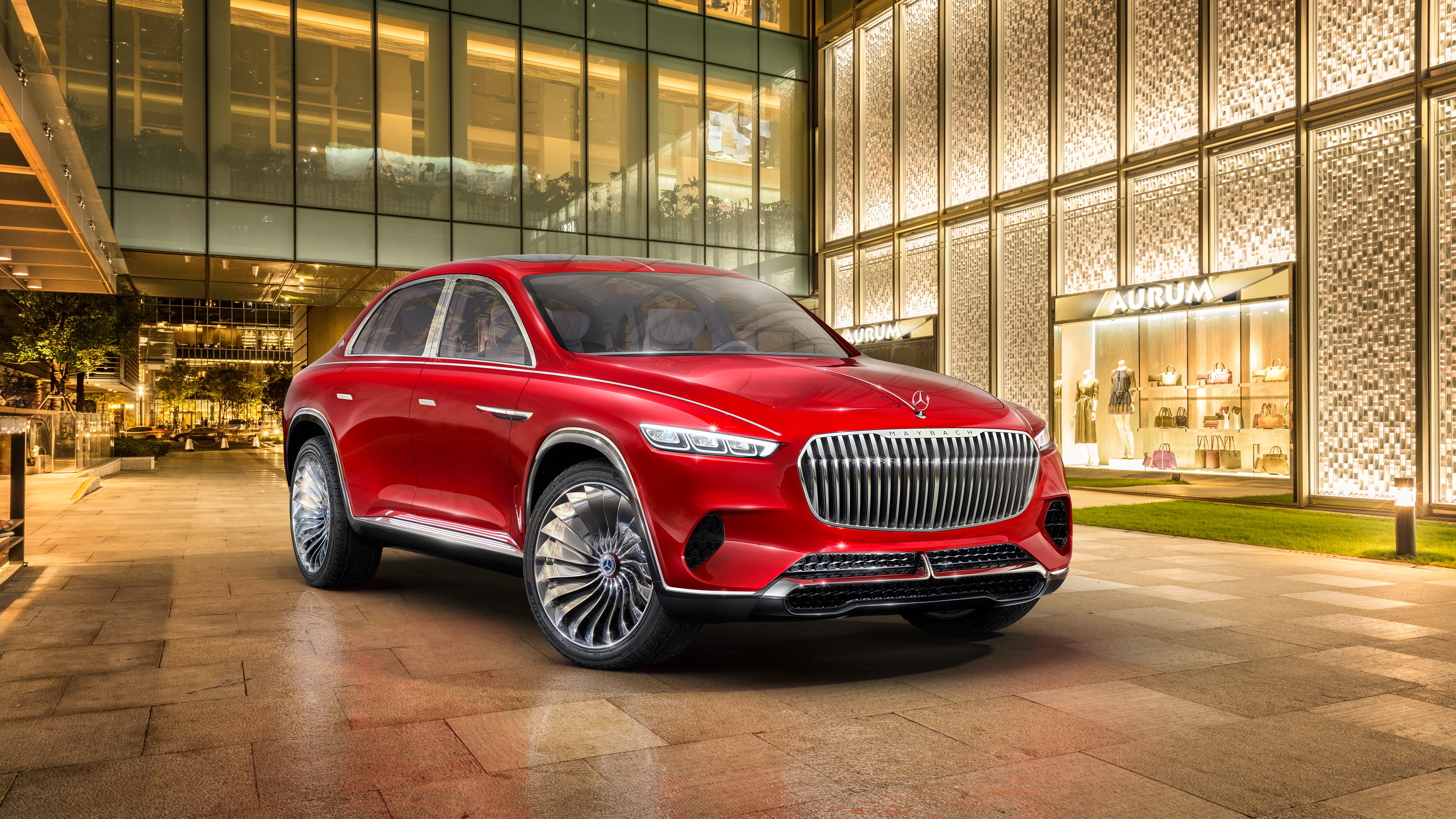 Vision Mercedes Maybach Ultimate Luxury 4K Wallpaper Car Wallpaper