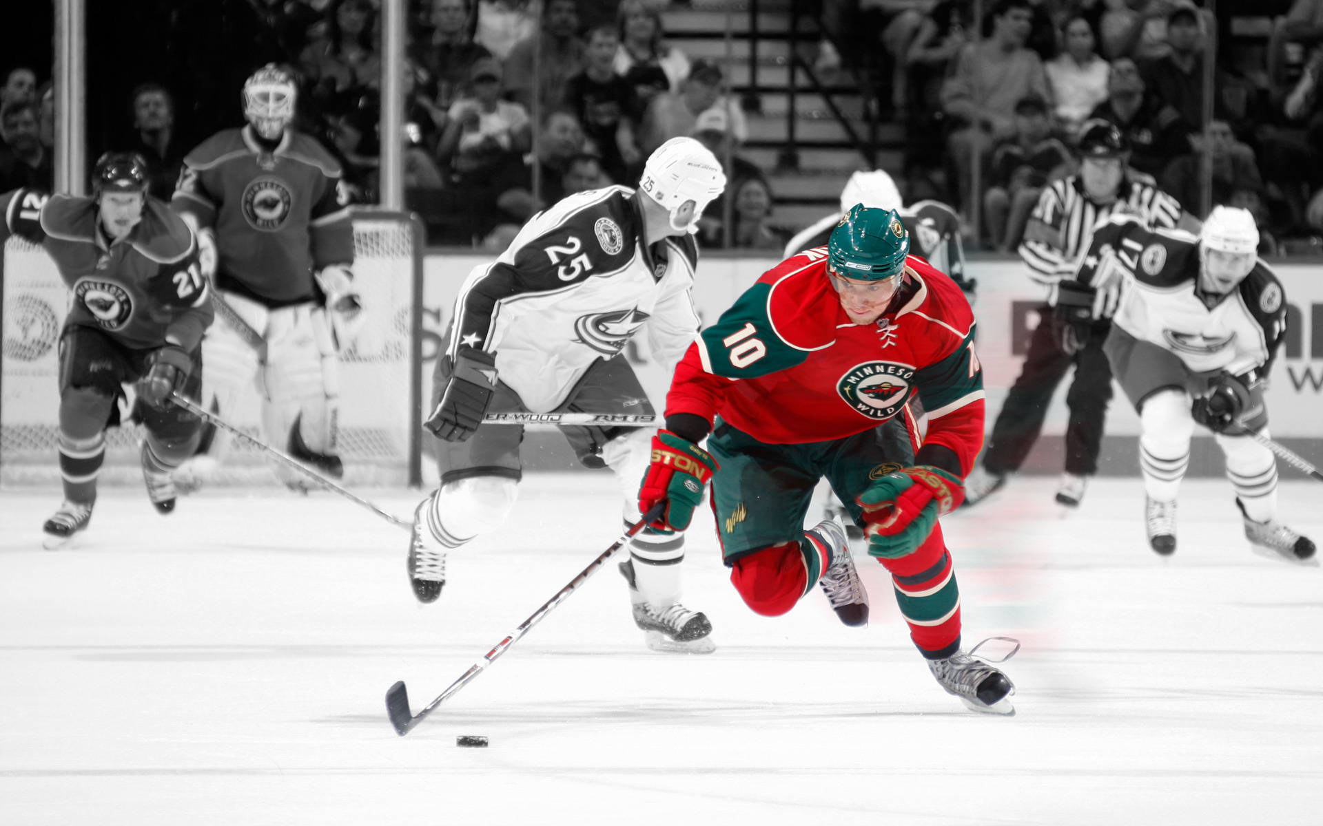 Download Ice Hockey Minnesota Wild Game Wallpaper
