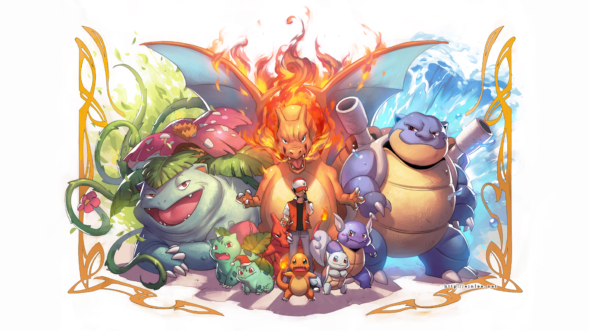 4960x3307 Blastoise (Pokémon), Charizard (Pokémon), God of War, Kratos (God Of War), Onix (Pokemon), Pikachu, Pokémon, Rhydon (Pokemon), Venusaur (Pokémon) Gallery HD Wallpaper