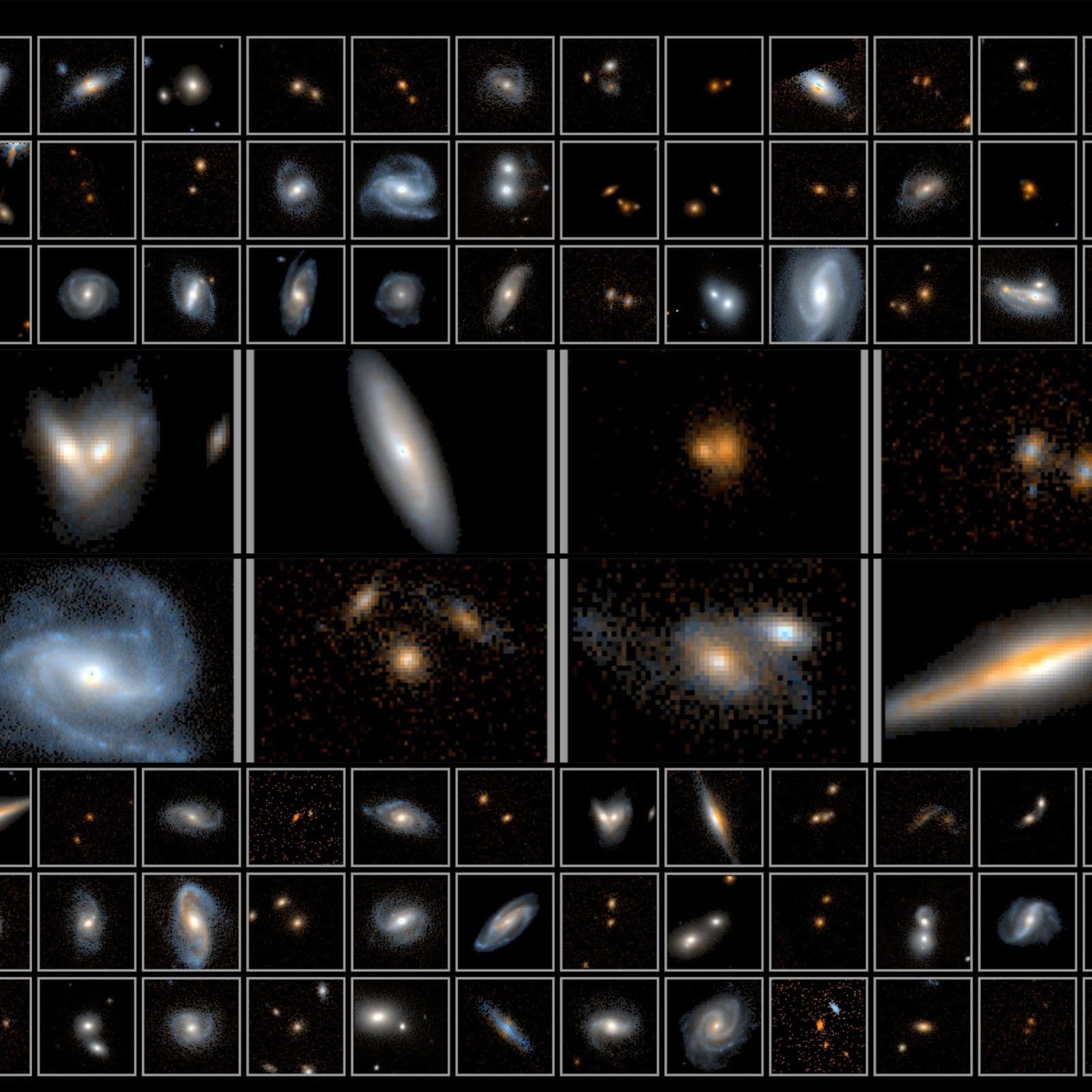 NASA's Hubble Space Telescope Captures Largest Near Infrared Image Of Celestial Bodies