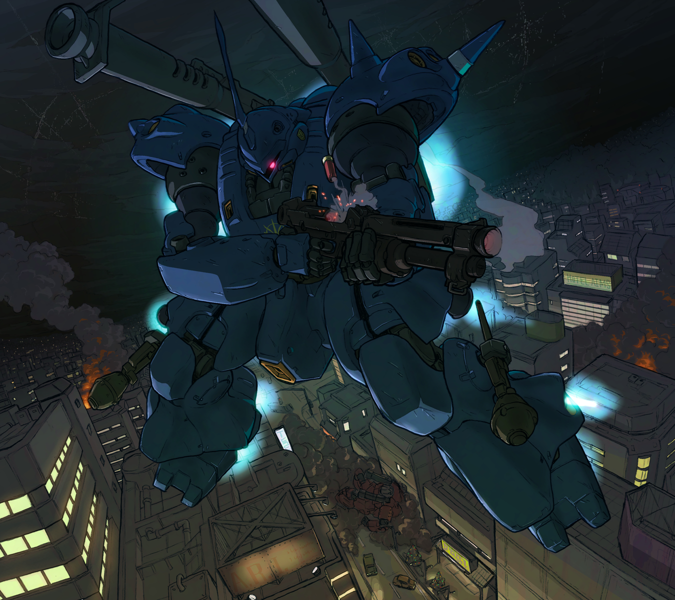 Kampfer Mobile Suit Gundam 0080 War In The Pocket Anime Mechs Mobile Suit Super Robot Taisen Artwork Wallpaper:1350x1200