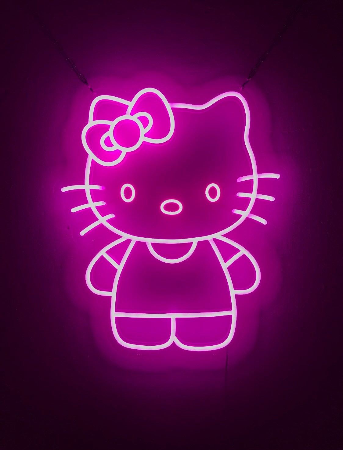 Custom Kitty Led Neon Sign Cute Cat Neon Light Cat Night