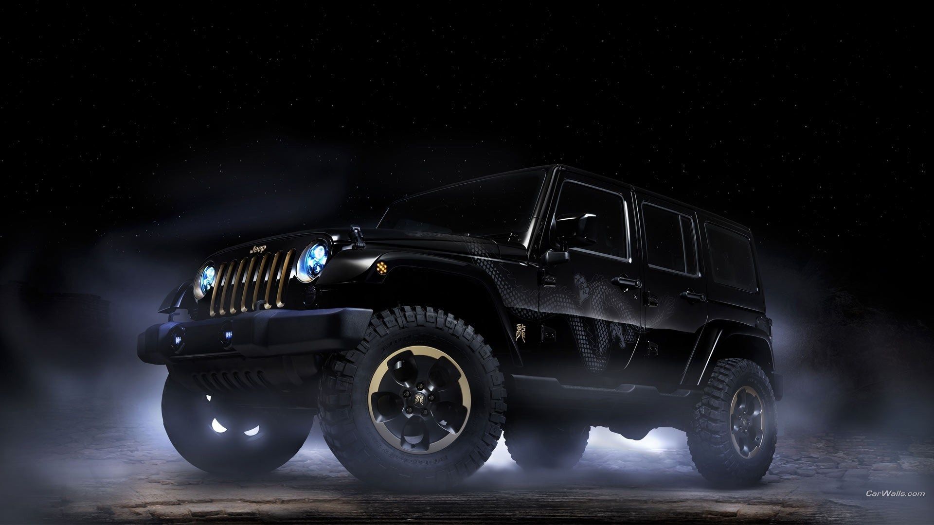 Black Jeep Wrangler Wallpaper