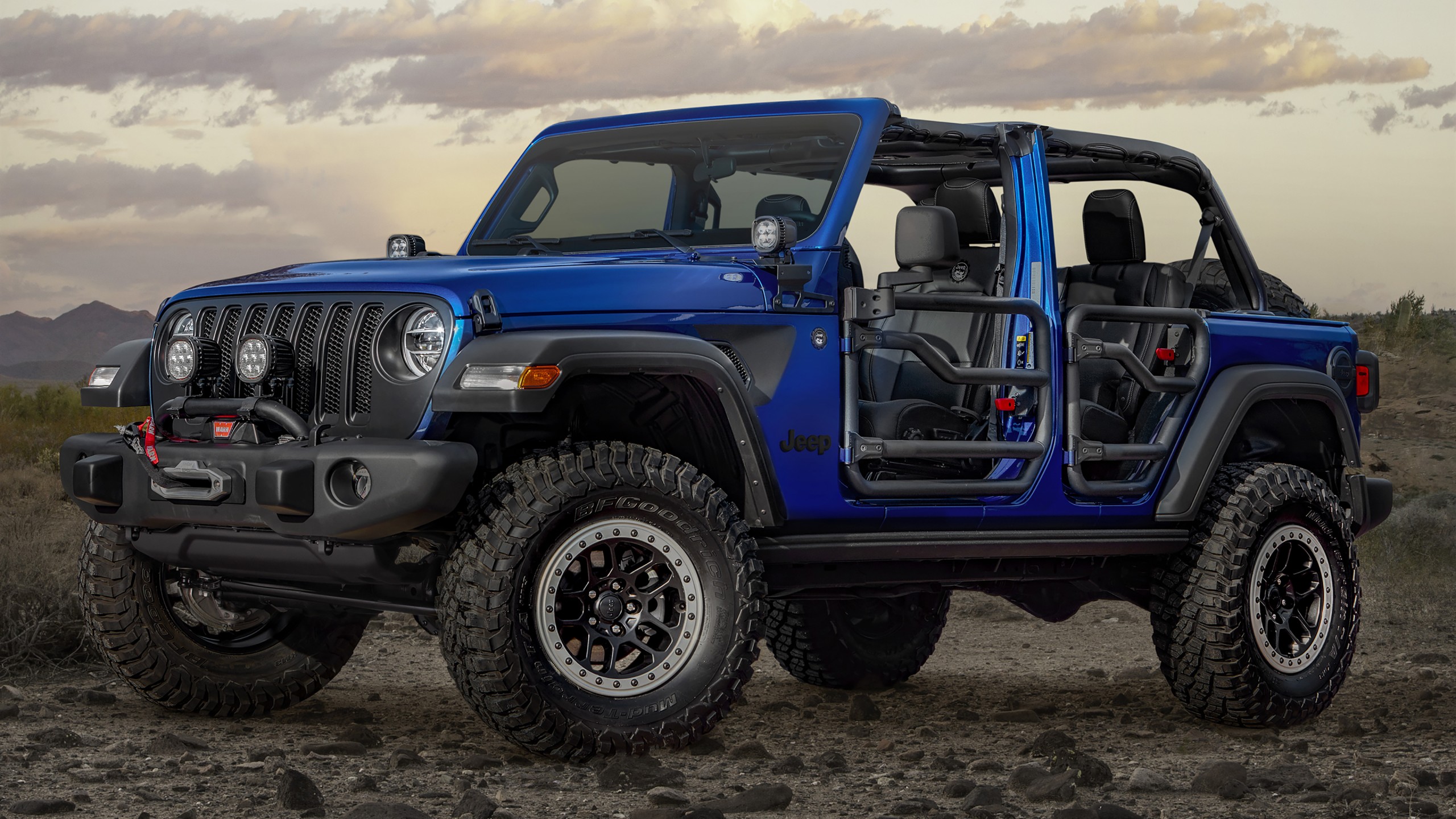 Mopar Jeep Wrangler Unlimited 4K Wallpaper Car Wallpaper