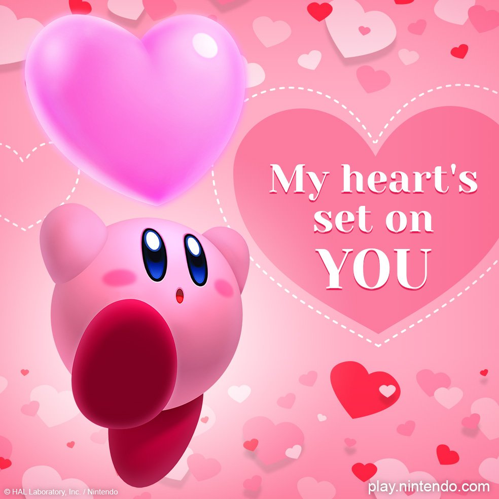 Nintendo Valentine's Day eCards Nintendo