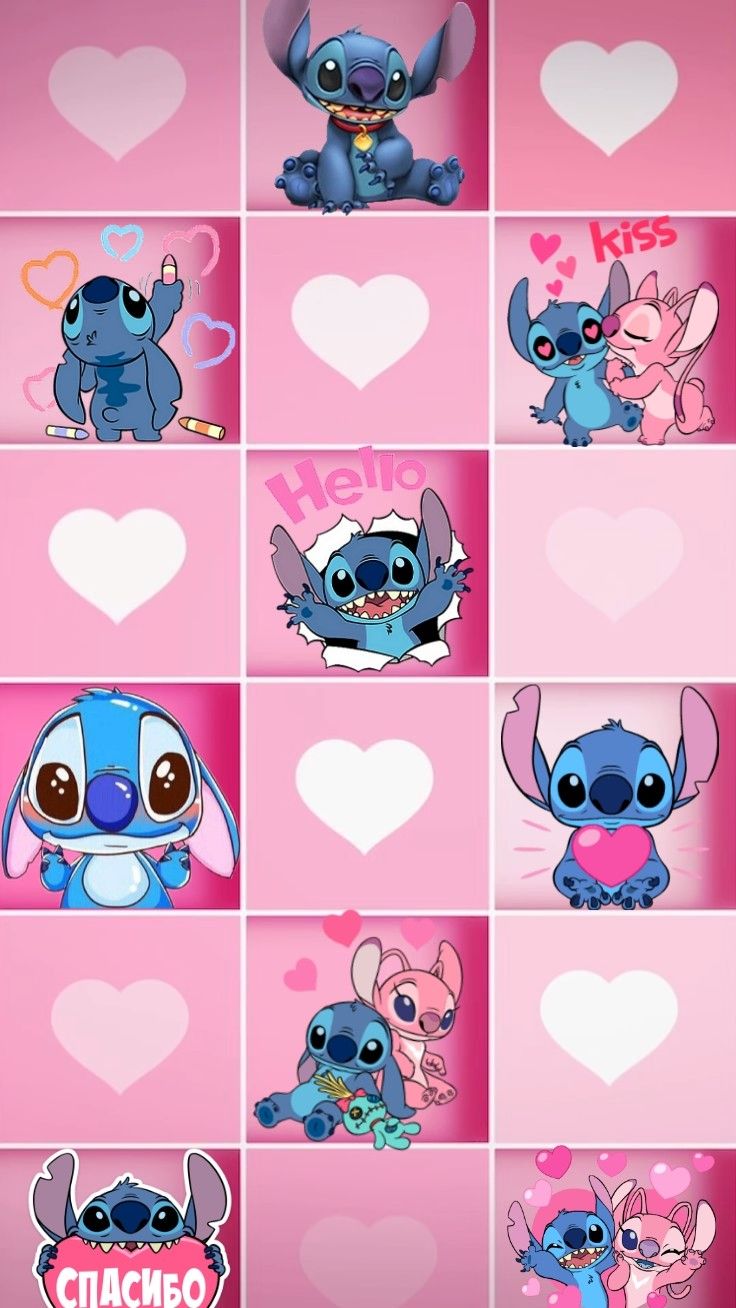 Úallper cute Pink ♡♡♡. Stitch drawing, Lilo and stitch drawings, Lilo and stitch quotes