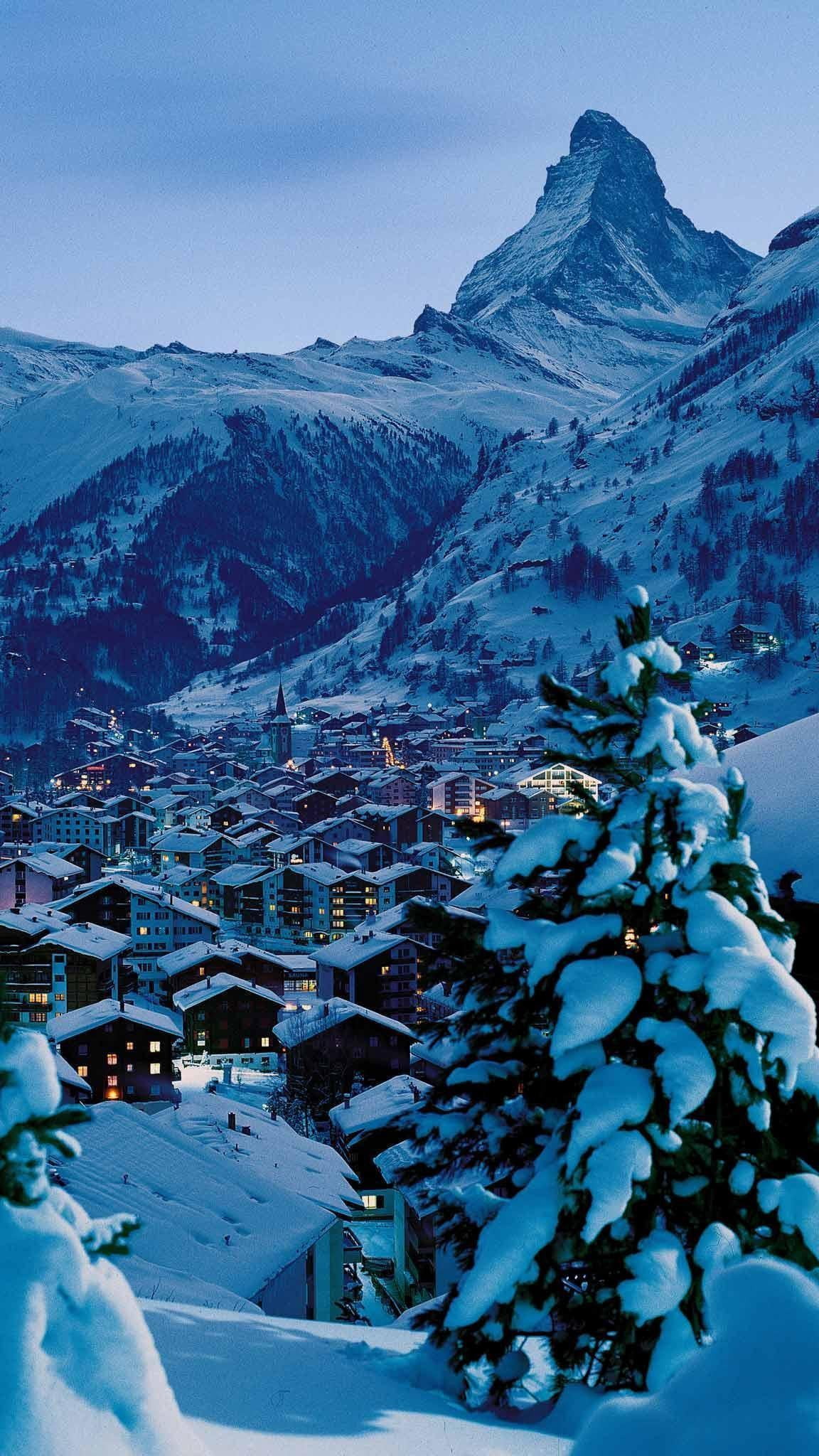 Switzerland in winter