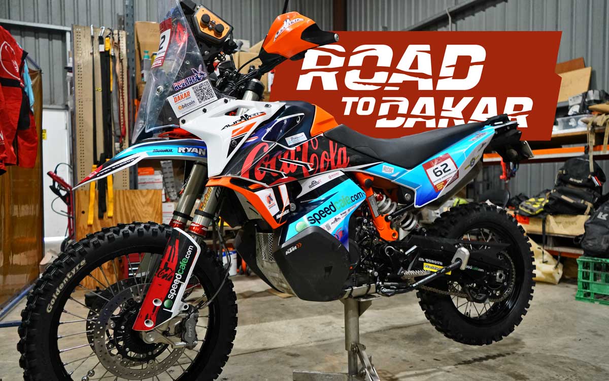 Taking an 890 Rally on the Road to Dakar with Andrew Houlihan Motorcycle Magazine