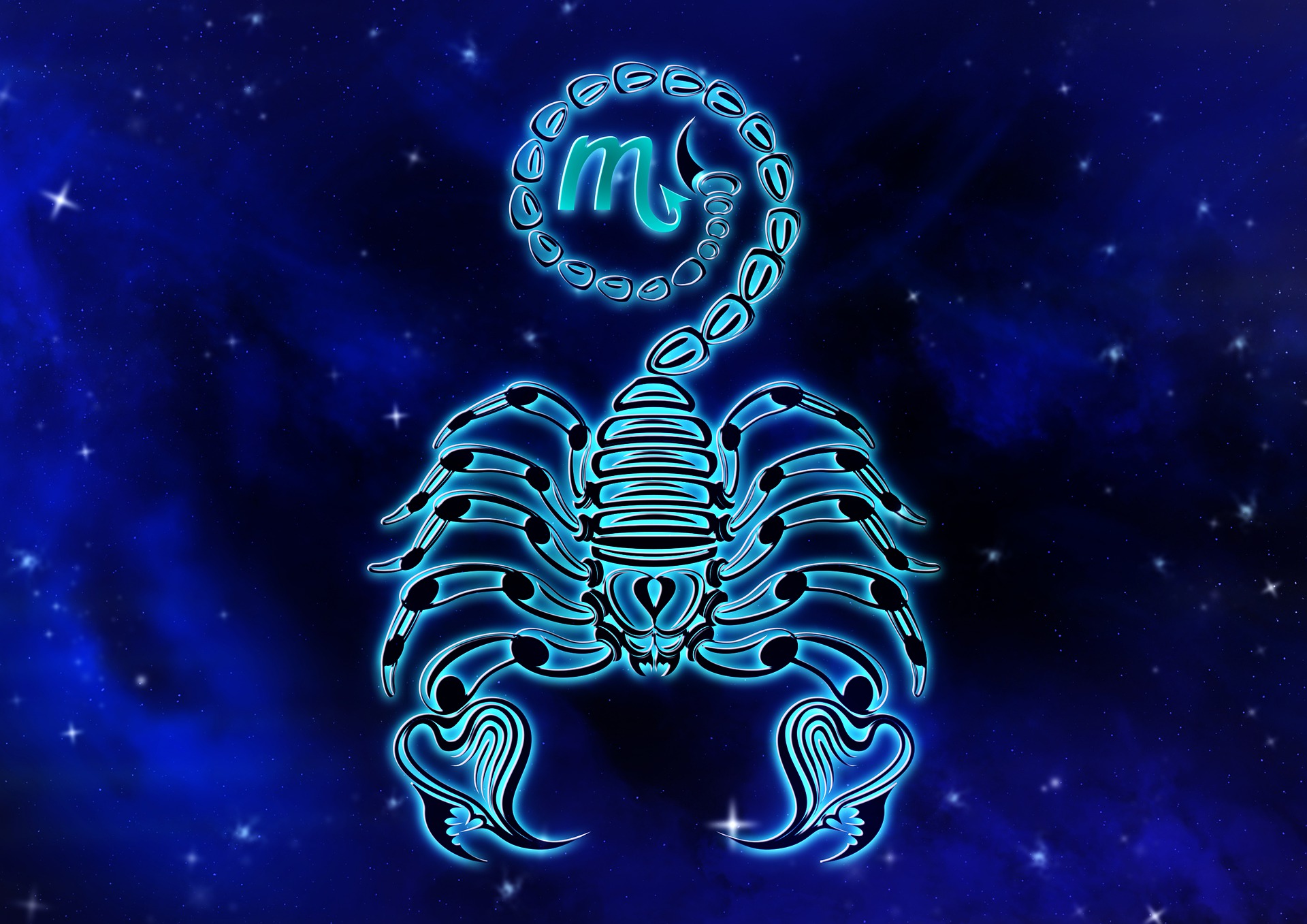 Blue Scorpio the Scorpion