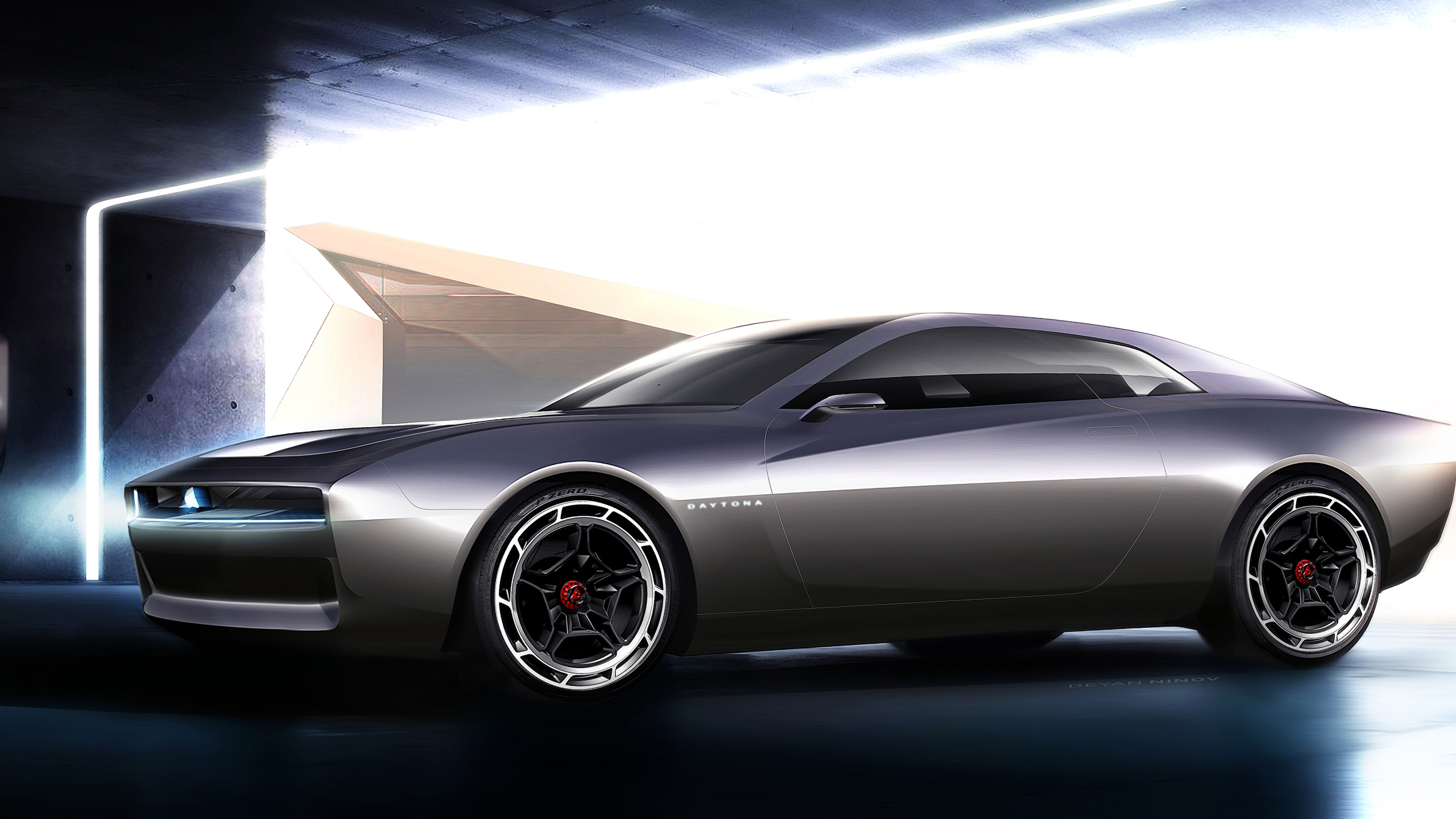 Dodge Charger Daytona SRT Concept 2022 3 Wallpaper Car Wallpaper