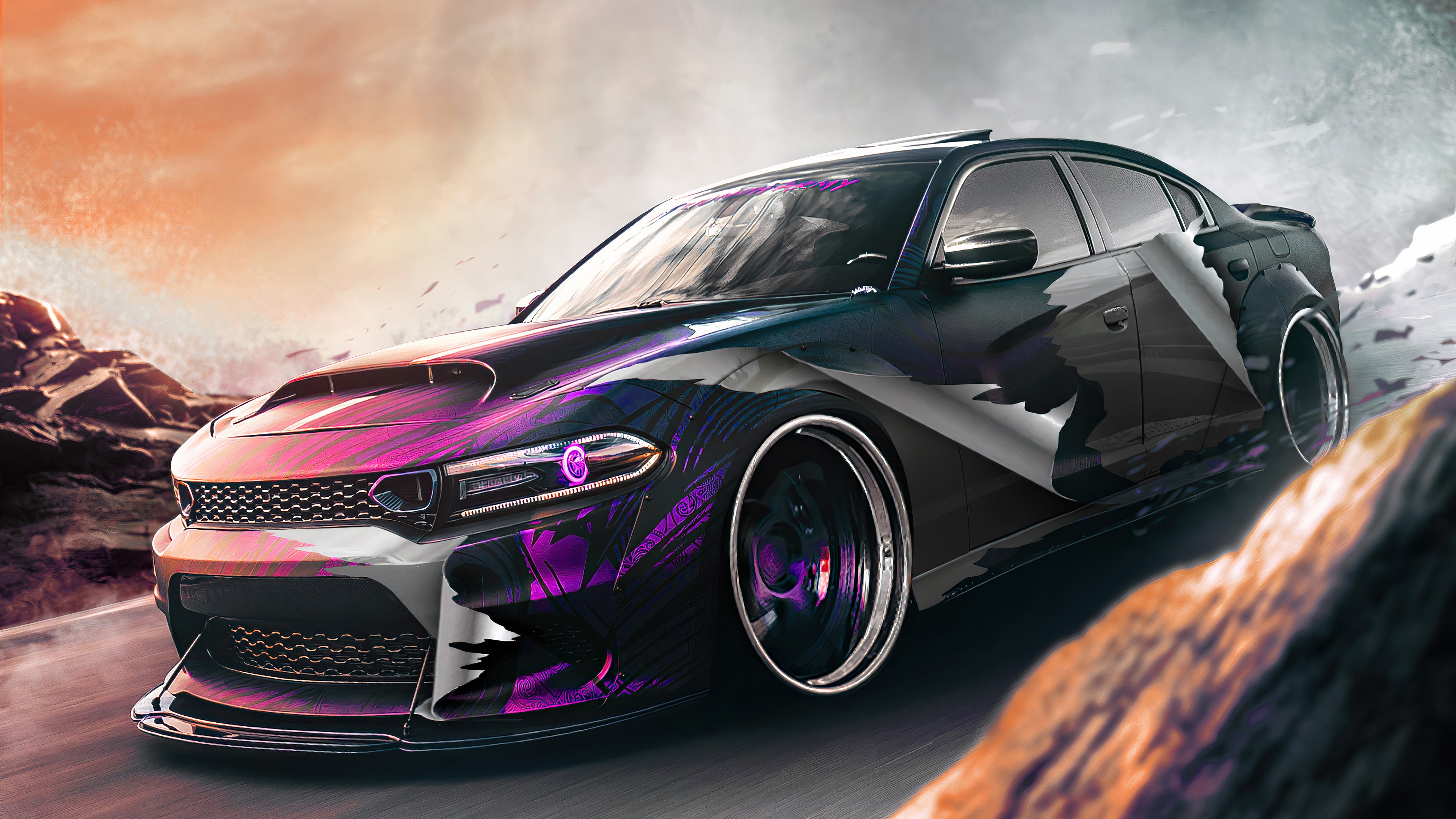 180 Gorgeous Cars iPhone Wallpapers  Dodge charger hellcat Dodge charger Dodge  charger srt