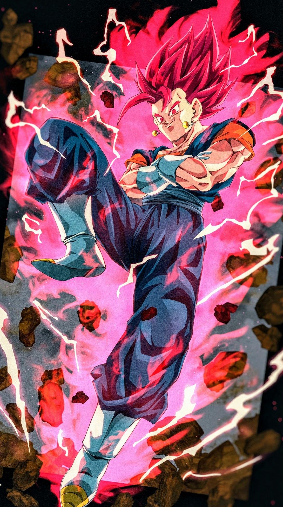 Vegito god. Dragon ball super artwork, Dragon ball art, Dragon ball artwork