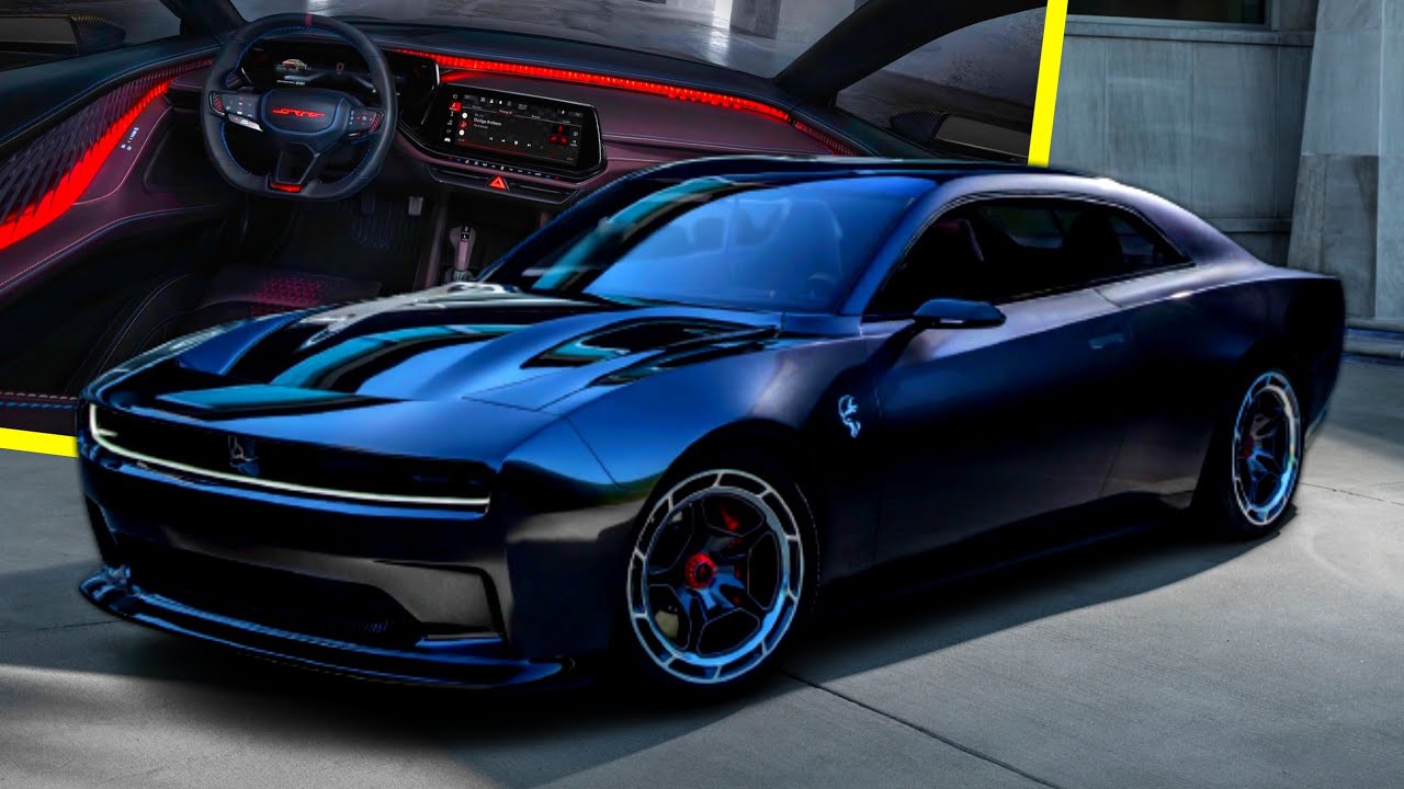 New 2023 Dodge Charger Daytona SRT revealed, Exterior, and Interior