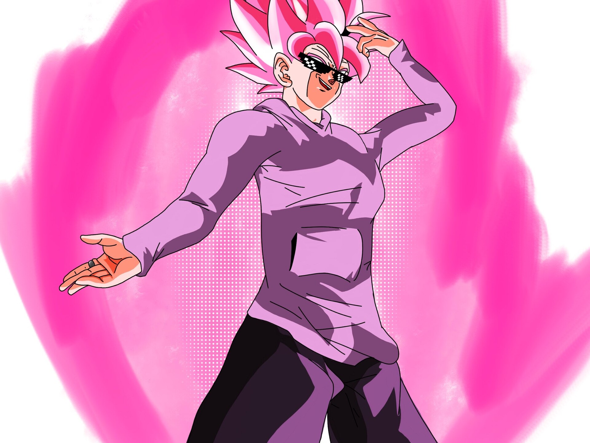 Super Saiyan Rosé Goku Black (Drip)