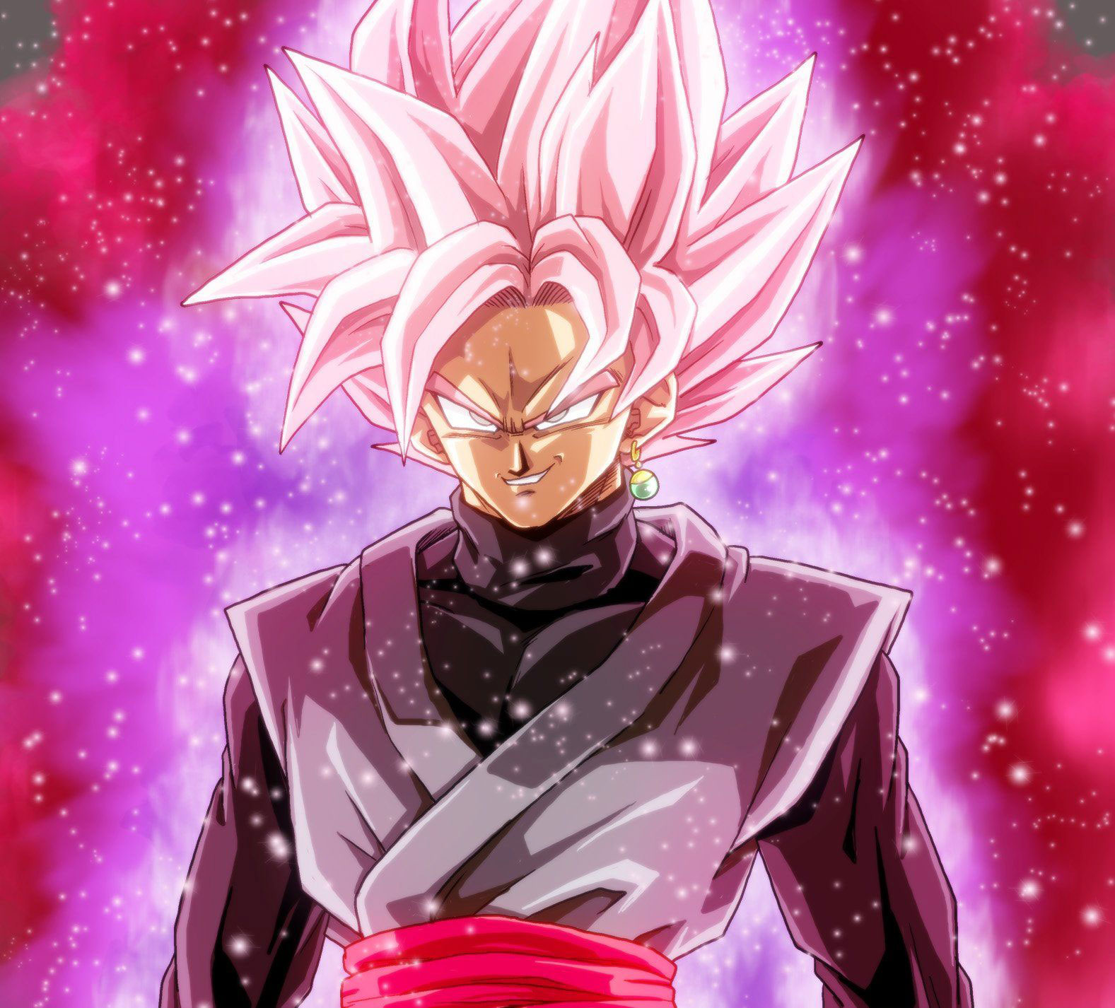 ArtStation - Super Saiyan Rosé Goku Black (Drip)