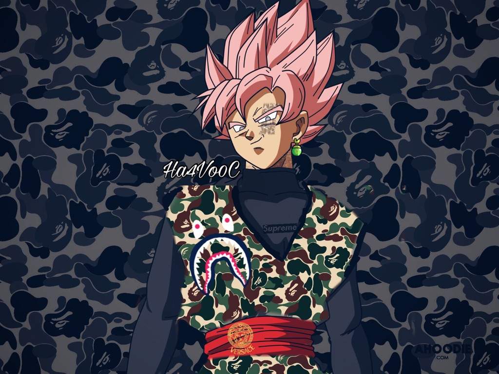 Goku Black BAPE Wallpaper